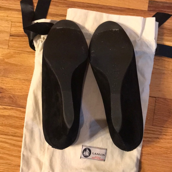 Lanvin Suede Wedges - Picture 5 of 7